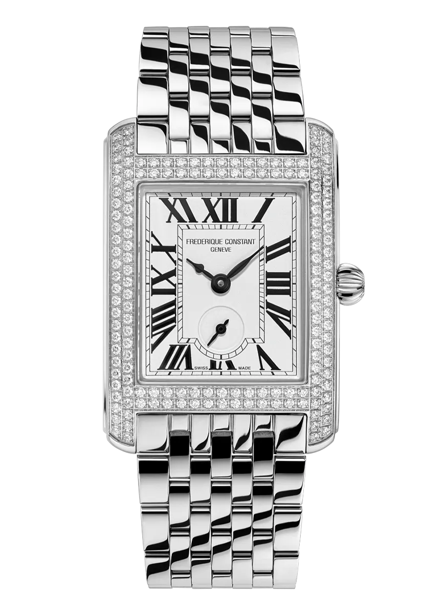 Classics Carrée Small Seconds Watch FC-235S2CD6B | Frederique Constant